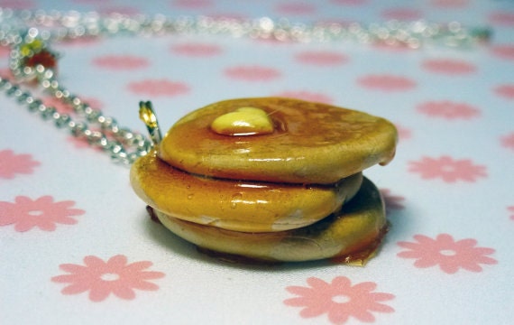 Buttermilk Pancake Stack Scented Necklace