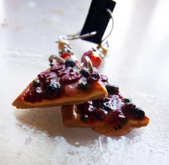 Meat Lovers Pizza Earrings