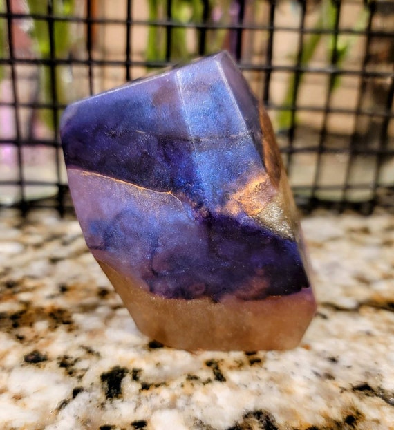 Labradorite Gemstone Soap... with hidden real gemstone