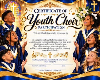 Attestato di canto corale