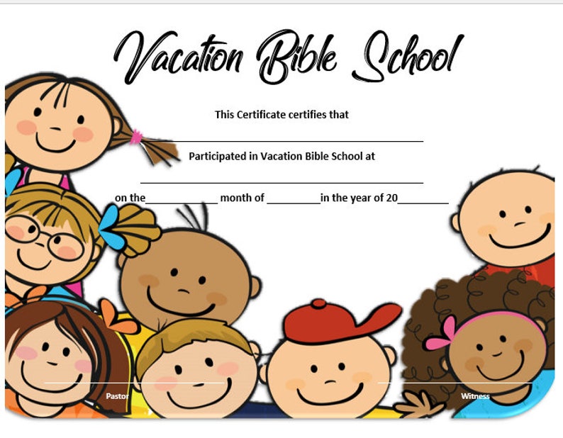 vacation-bible-school-certificate-etsy