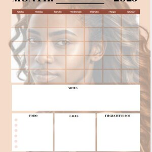 2025 Calendar / planner