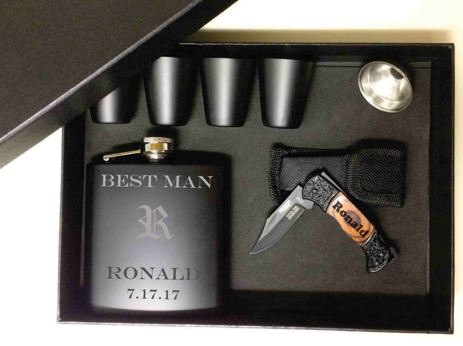 Groomsmen Gift Set Groomsman Gift Box Groomsmen Gift Man Etsy