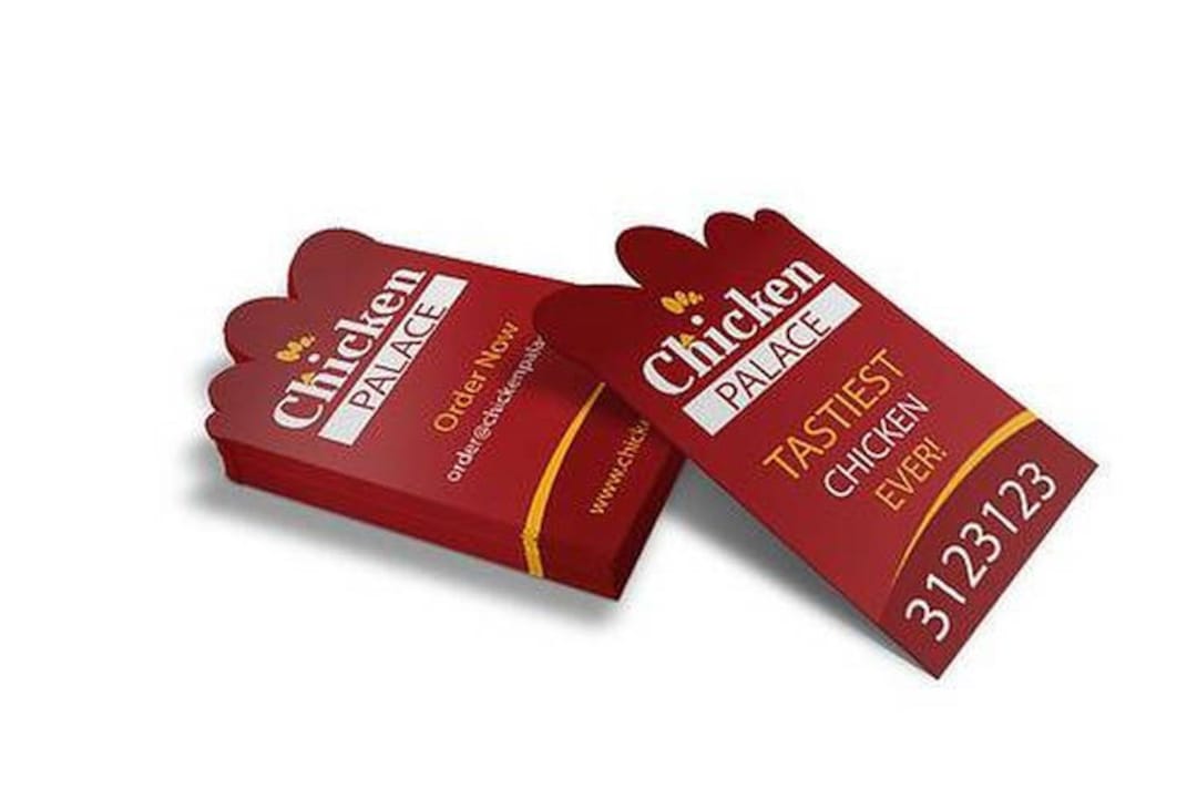 Custom Shape Business Cards, Die Cut Business Cards, 250 Any Shape