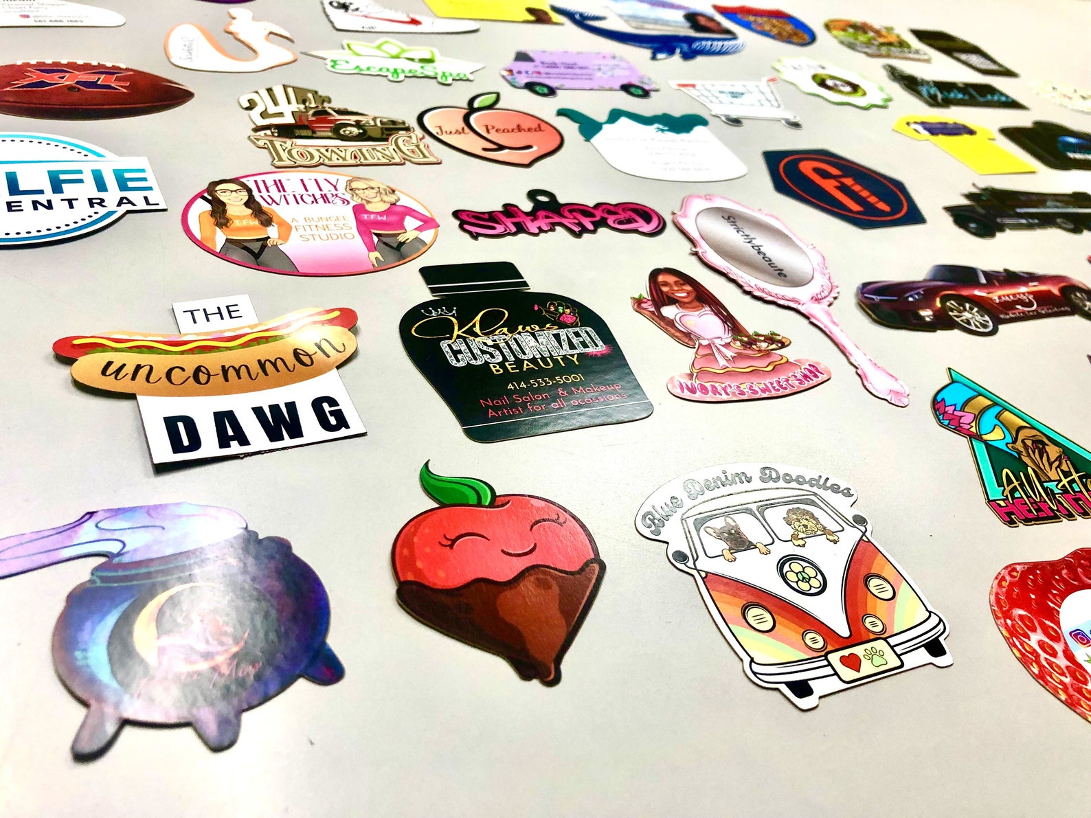 Custom 4x6 Die Cut Card Unique Etsy