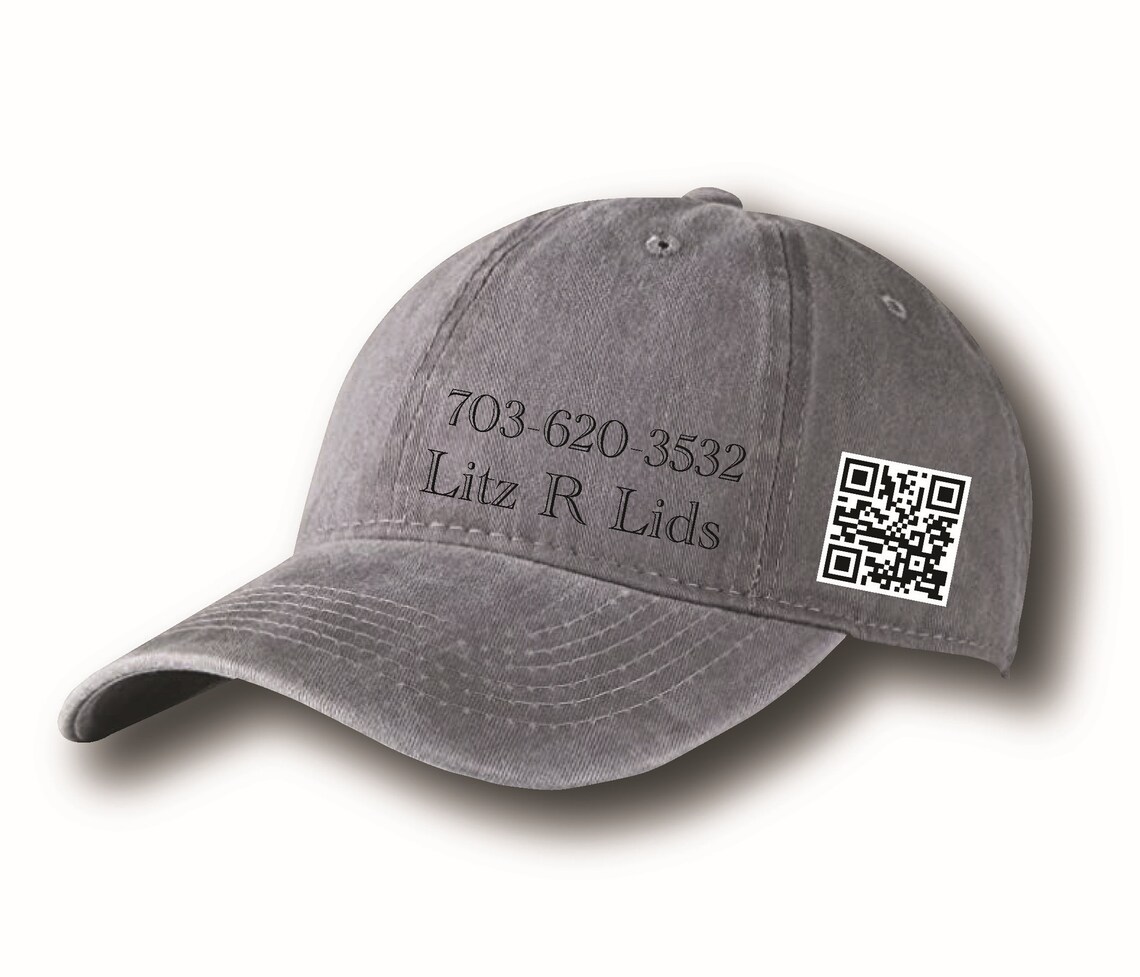 Cap With Qr Code Hat Business Cards QR Code, Cap Shaped Business Cards, Die Cut Business ...