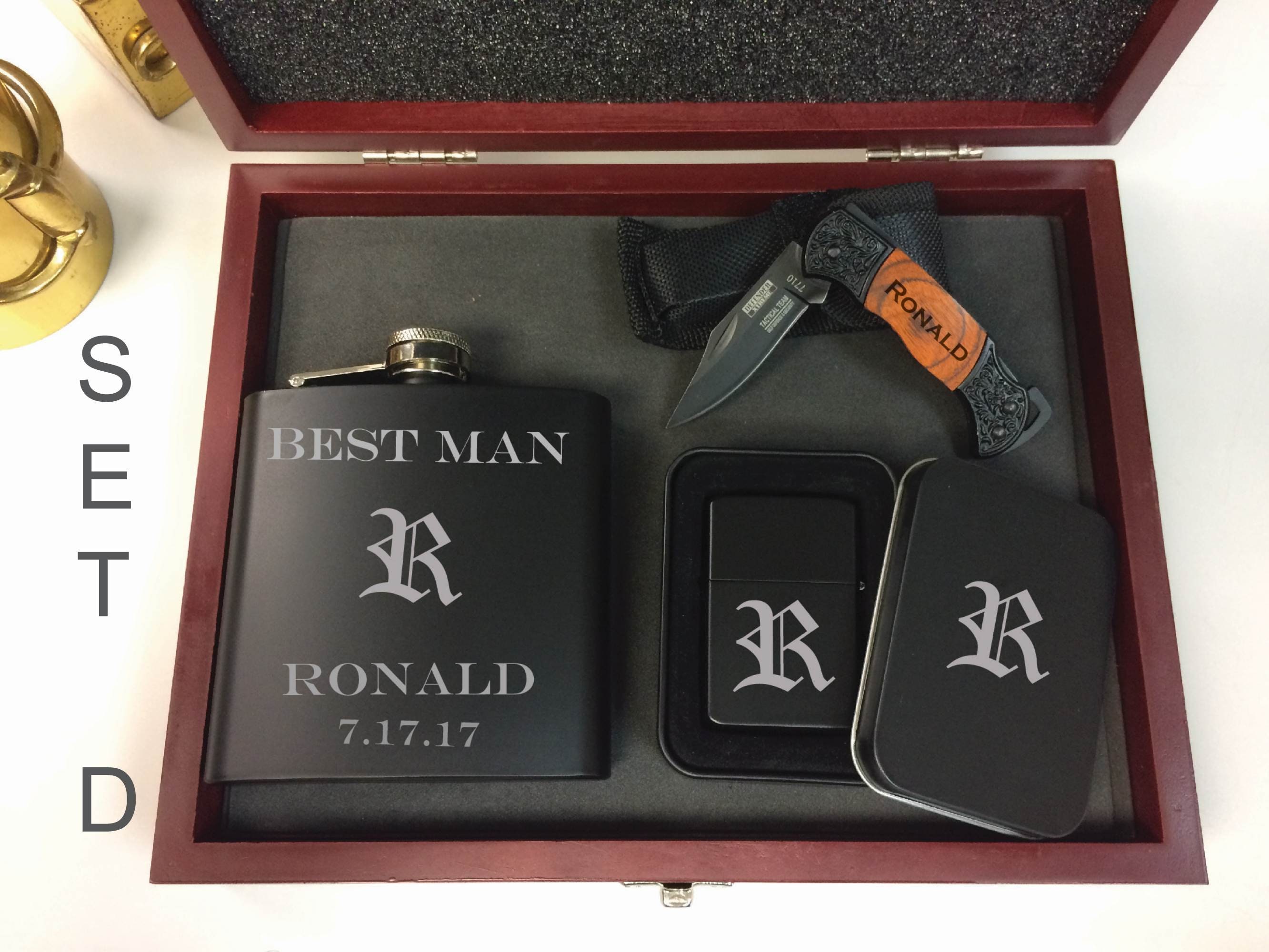 Best Man Proposal Box, Best Man Gifts, Wedding Gifts, Personalized Gift ...