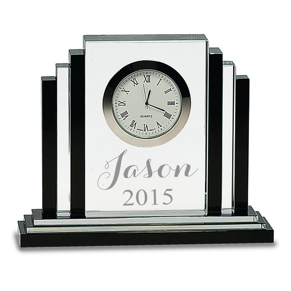 Personalized Desk Clock Retirement Gifts Achievement Gift Etsy