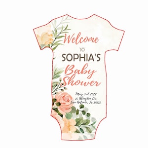 Carte d'invitation baby shower imprimée en forme de cache-couche, Carte d'invitation baby shower découpée, Carte d'invitation baby shower personnalisée |