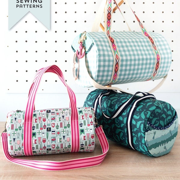 The Saturday Duffle Bag Pattern | Digital PDF Sewing Pattern