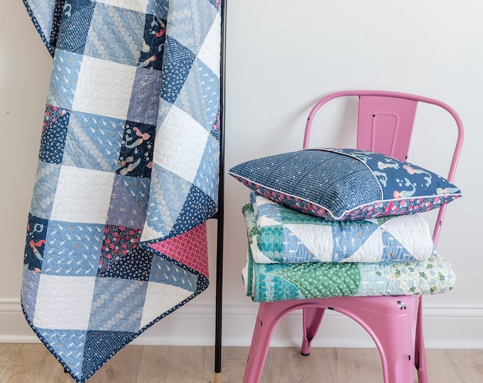 Gingham Daydream Quilt PDF Pattern Etsy