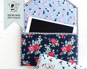 Busy Day Tablet Case Sewing Pattern | Digital PDF Pattern