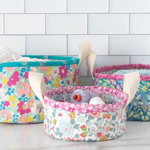 Nesting Fabric Baskets Sewing Pattern Digital PDF image 5