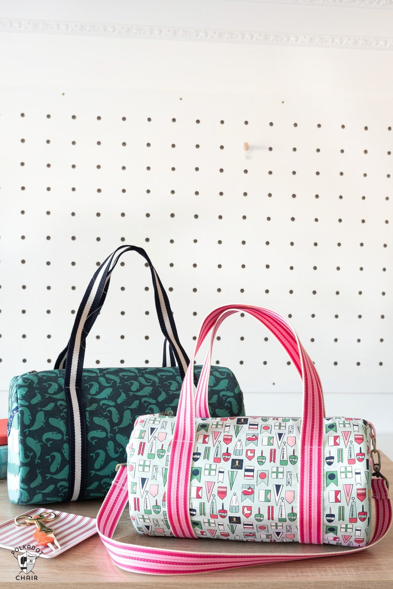 The Saturday Duffle Bag Sewing Pattern | Digital PDF Sewing Pattern by Melissa Mortenson of Polka Dot Chair image 6