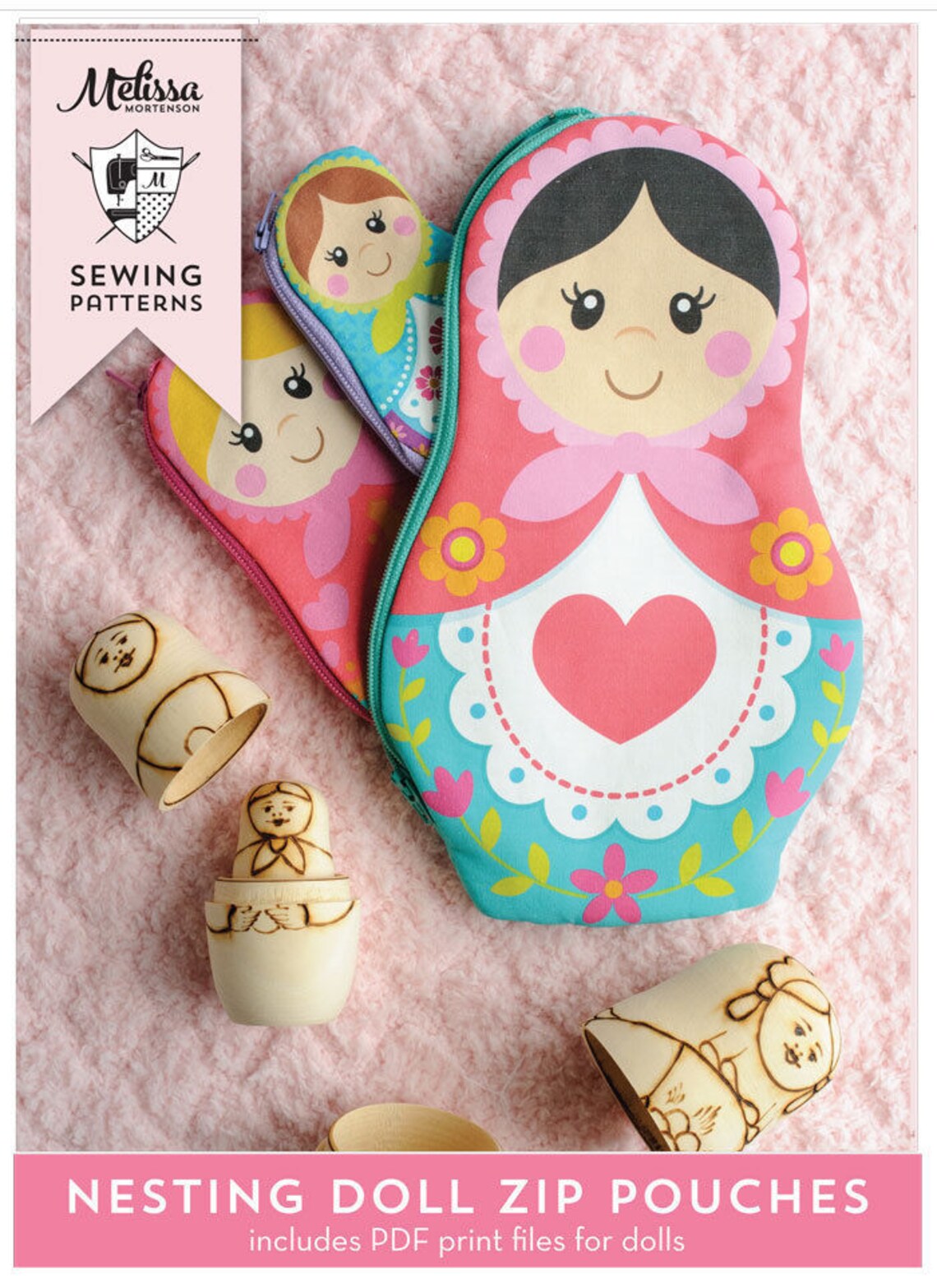Nesting Dolls PDF Sewing Pattern and Printable Pattern Pieces Etsy Canada