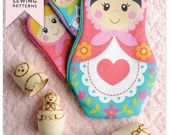 Nesting Dolls PDF Sewing Pattern and Printable Pattern Pieces