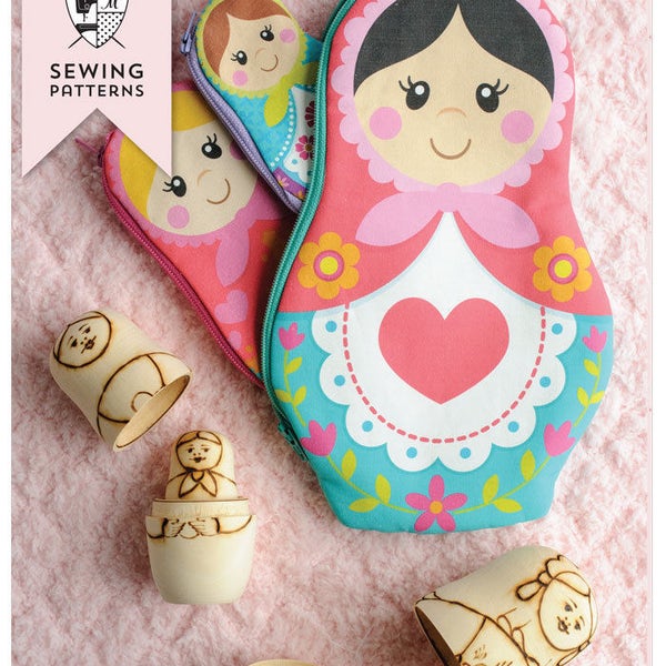 Nesting Dolls PDF Sewing Pattern and Printable Pattern Pieces