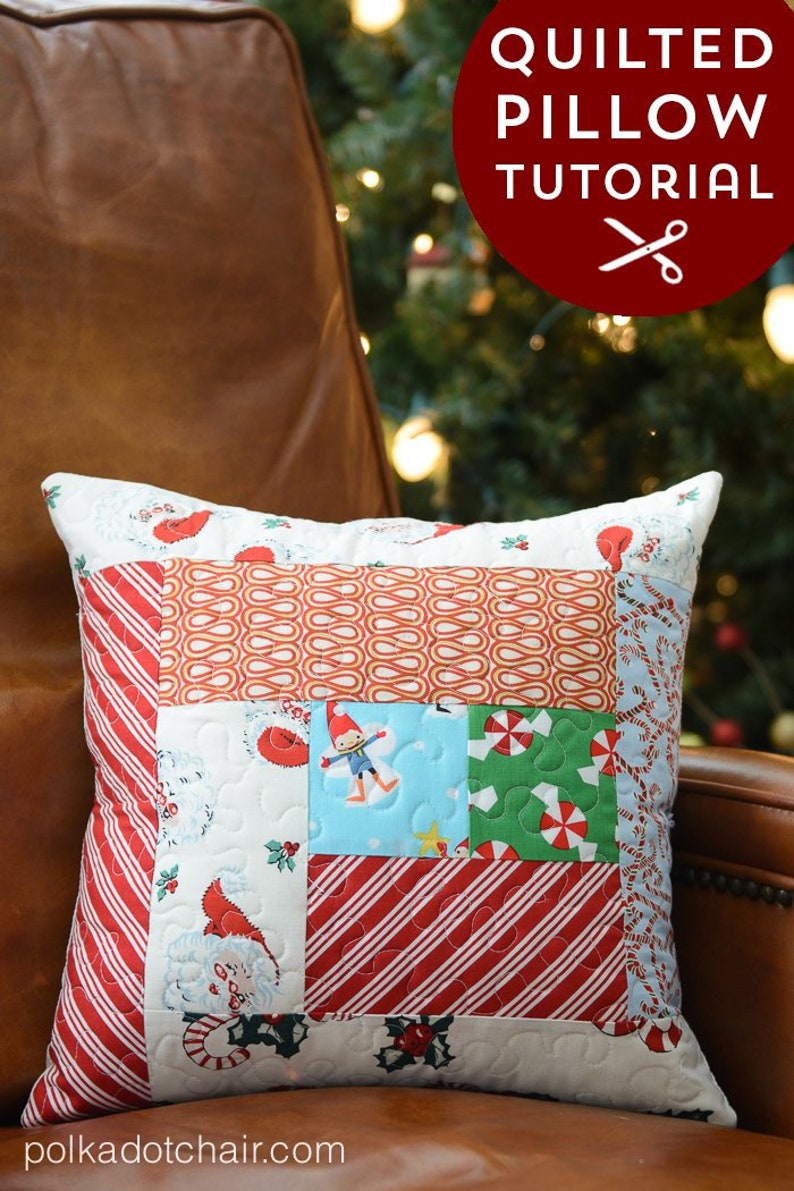Christmas Pillow Tutorial BUNDLE Digital PDF Pattern