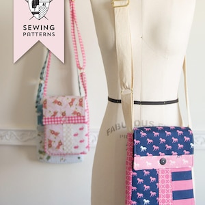 June Bag - Cross Body Bag PDF Sewing Pattern