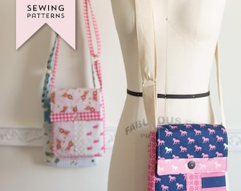 June Bag - Cross Body Bag PDF Sewing Pattern