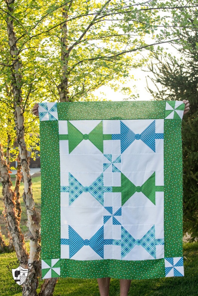 Dad's Bow Ties PDF Quilt Pattern image 5