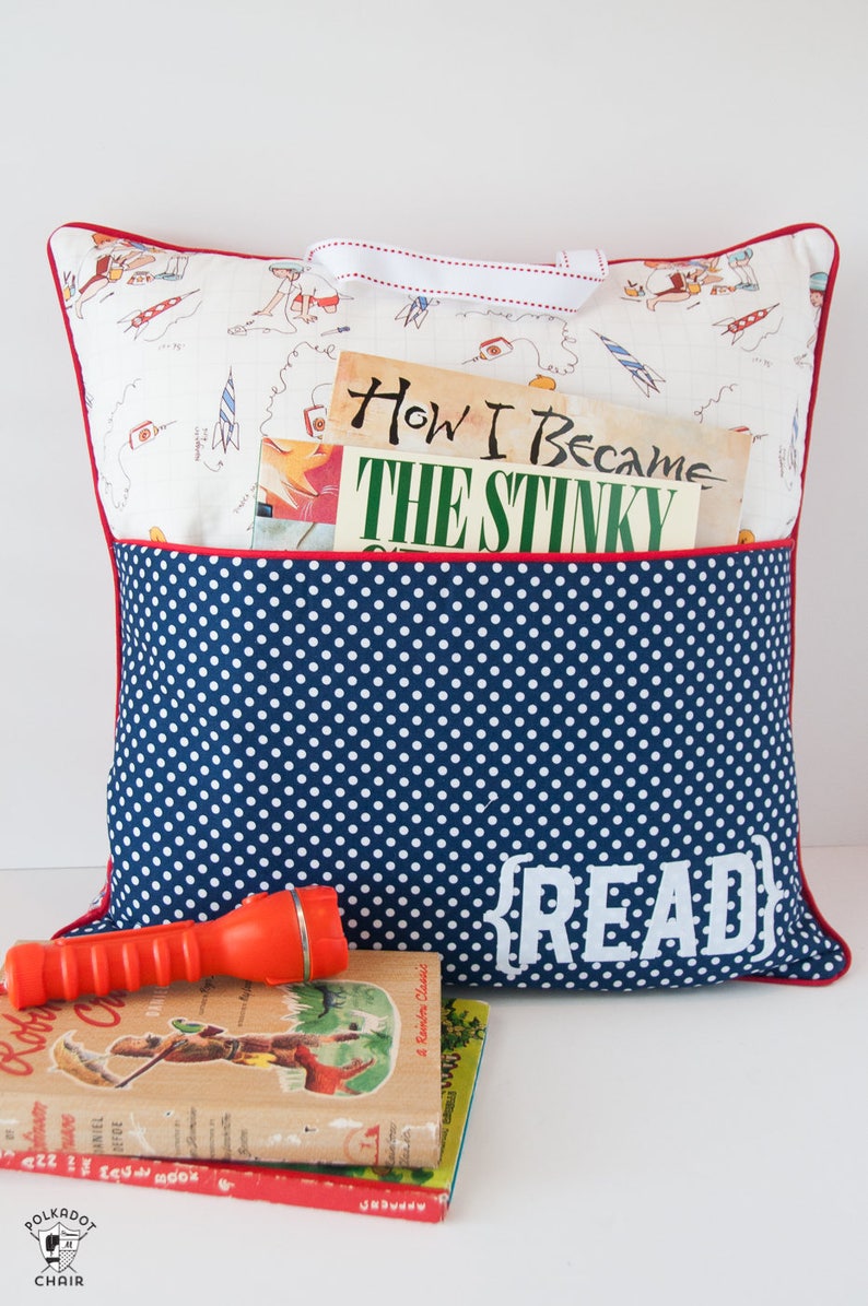 pattern for reading pillow