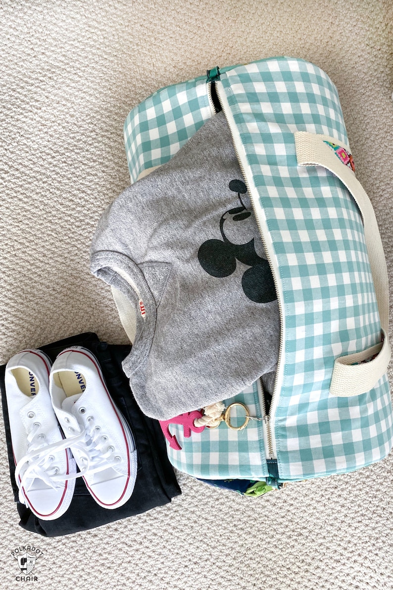 The Saturday Duffle Bag Sewing Pattern | Digital PDF Sewing Pattern by Melissa Mortenson of Polka Dot Chair image 9