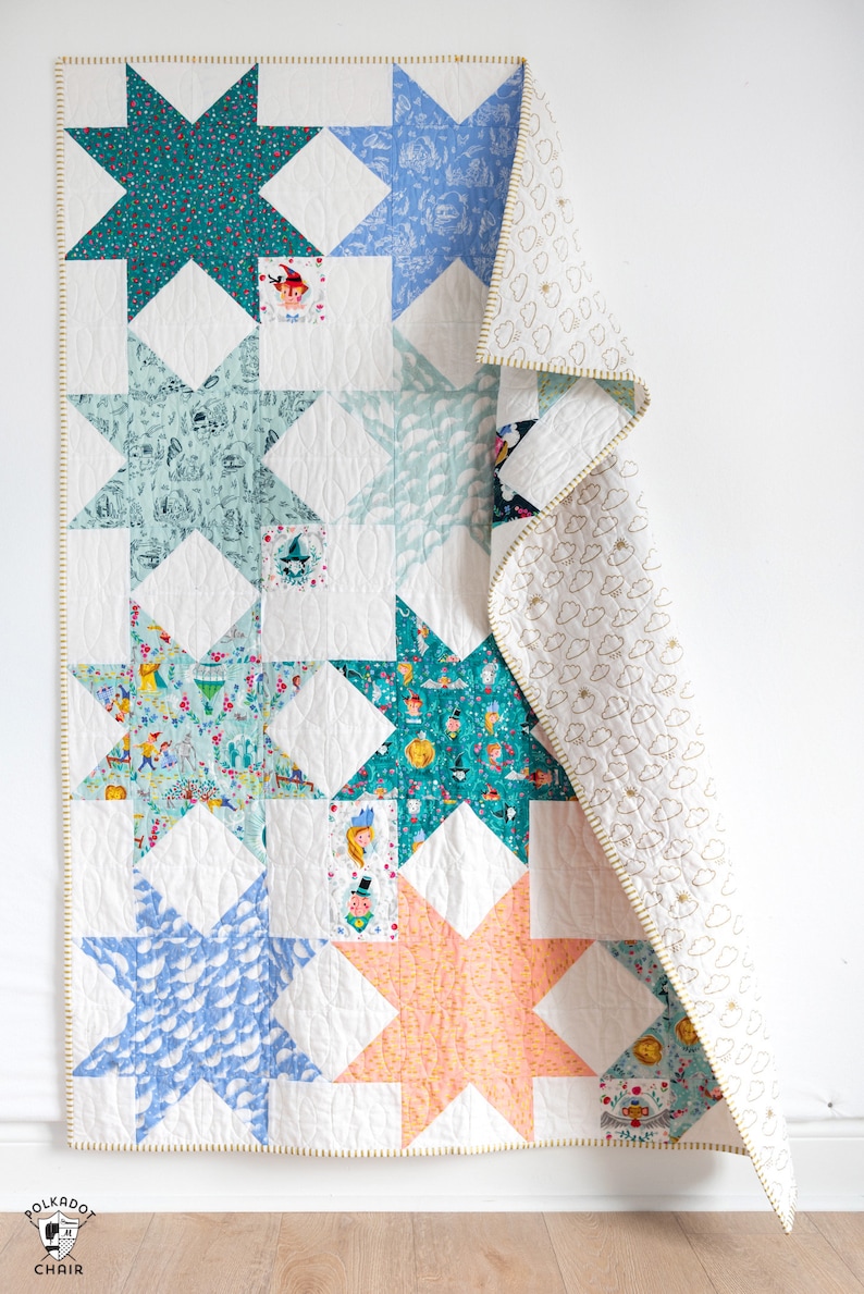 Simple Sawtooth Star Quilt Pattern Digital PDF Etsy Australia