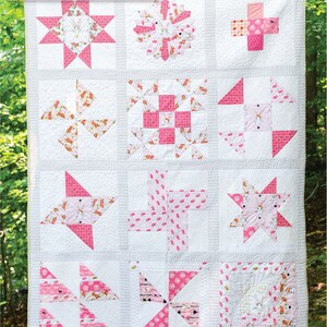 Polka Dot Chair Block of the Month Quilt Pattern
