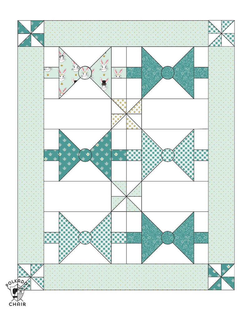 Dad's Bow Ties PDF Quilt Pattern image 4