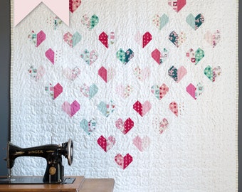 Heart of Hearts Digital PDF Quilt Pattern