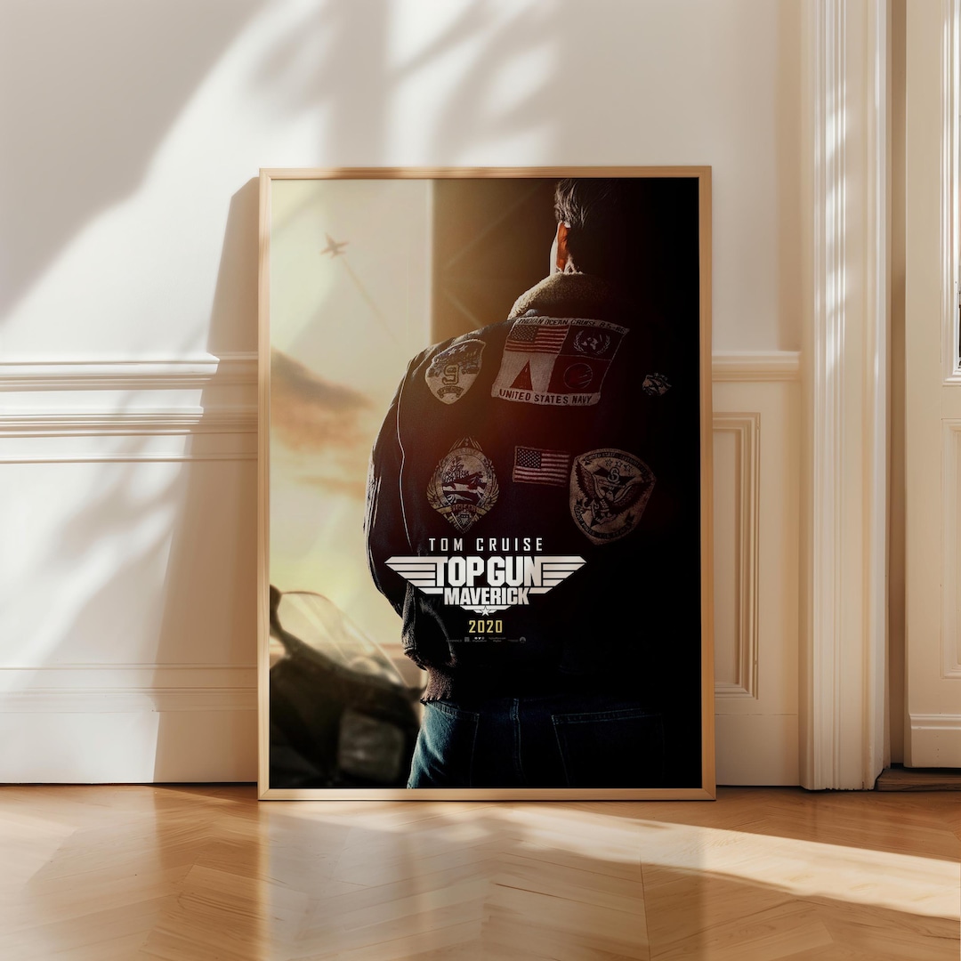 Top Gun: Maverick, Movie Poster Home Decor Art for Living Room Office ...
