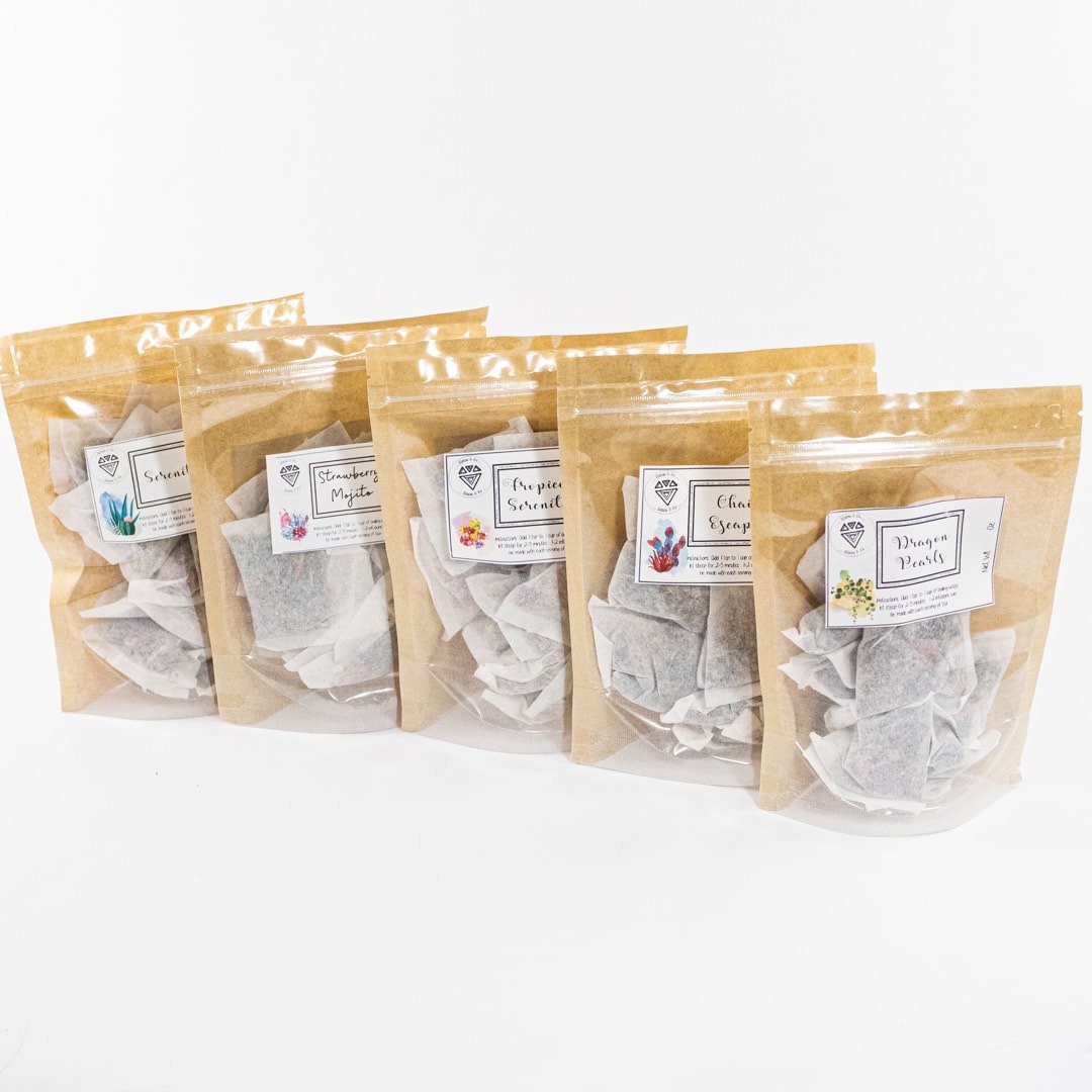 Tea Bags. Natural Tea Bags. Single Serve Bags. Loose Leaf Tea. Organic