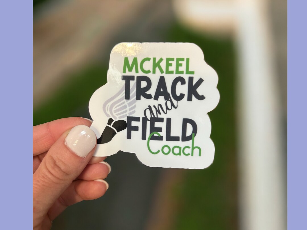 Personalized Track and Field Stickers Running Team Sticker Sets Track ...