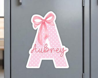 Personalized Dance Magnet or Sticker | Custom Dancer Gift | Dance Team Locker Decor | Ballet Dance Bag Sticker | Personalized Name Gift
