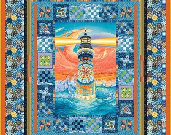 The Lightkeeper's Quilt Kit Lighthouse Fabric Quilt Etsy