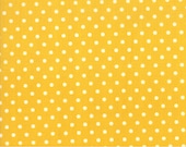 Bubble POP - Polka Dot in Yellow - Vintage 1930 39 s Reproduction Fabric - Sandy Klop of American Jane - Moda Fabrics - 21766-21