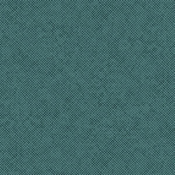 Whisper Weave Teal Blue, Nancy Halverson of Art To Heart for Benartex Fabrics, 13610-84, 100% Cotton Cut Continuously