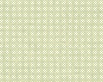 Spring Green Dottie Cotton Fabric, Laurel by Whistler Studios for Windham Fabrics, 53379A-4