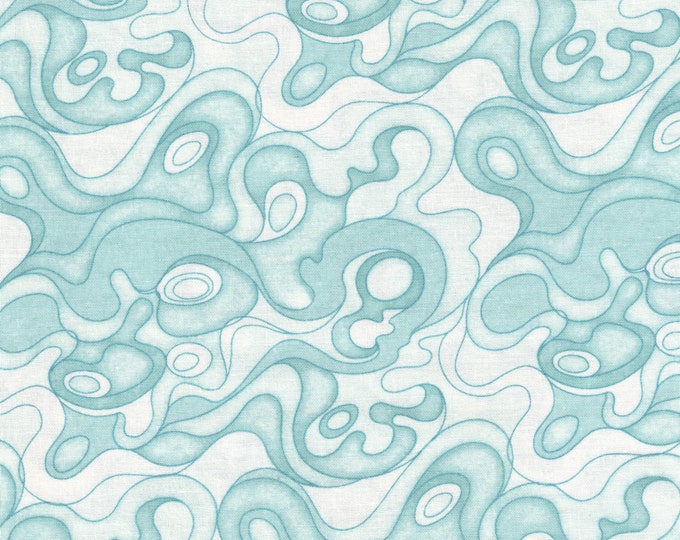 Koi Garden Water Texture Multi, Nancy Archer for Studio E Fabrics, 6030 ...