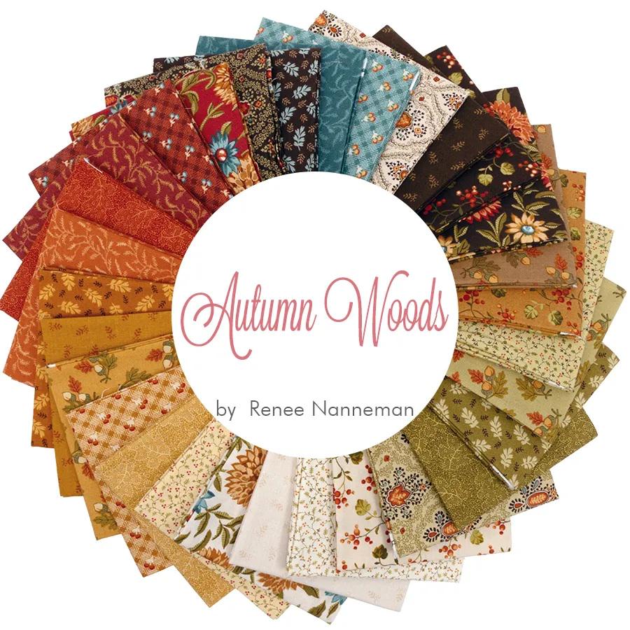 Autumn Woods (29 Pc) Fat Quarter Bundle, Renee Nanneman for