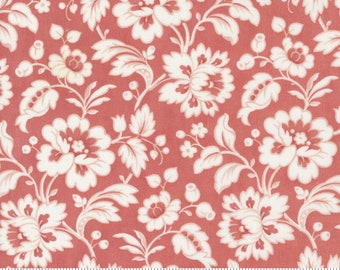 Promenadekostuum Damask Wolk/Roserood - 3 Sisters voor Moda Fabrics - 44288-15 - 100% Katoen