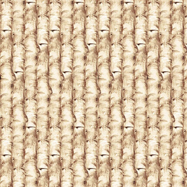 Auburn Fox Bark Texture Tan - Kayomi Harai for Studio E Fabrics - 6222-39 - 100% Quilting Cotton Cut Continuously - Digital Print