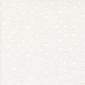 Summertime White/Cream Sunshine - Camille Roskelley for Moda Fabrics - 55322-21 - 100% Cotton Cut Continuously