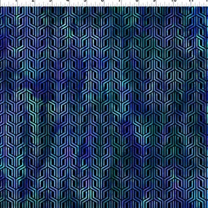 Sci-Fi Structure Blue by Jason Yenter of In The Beginning Fabrics, 9SCI1, 100% Quilting Cotton Cut Continuously