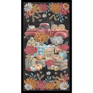 Late Summer Harvest 24&quot; Panel - Lily Ford for Blank Quilting - 3314P-99 - 100% Cotton