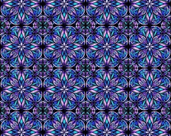 キラキラ光る反射ステンドグラス窓パネル 30393-X by Quilting