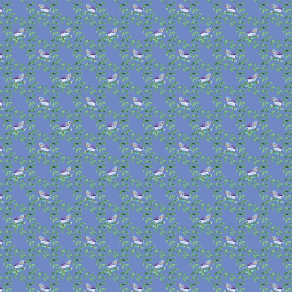 Finch & Fern - Finch & Frond Blue Finch & Fern - Finch & Frond Blue