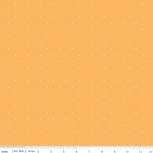 26&quot; REMNANT Lori Holt Bee Cross Stitch Daisy - Riley Blake designs - C745-DAISY - 100% Quilting Cotton