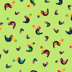 Busy Street - Toucans in Green Busy Street - Toucans in Green